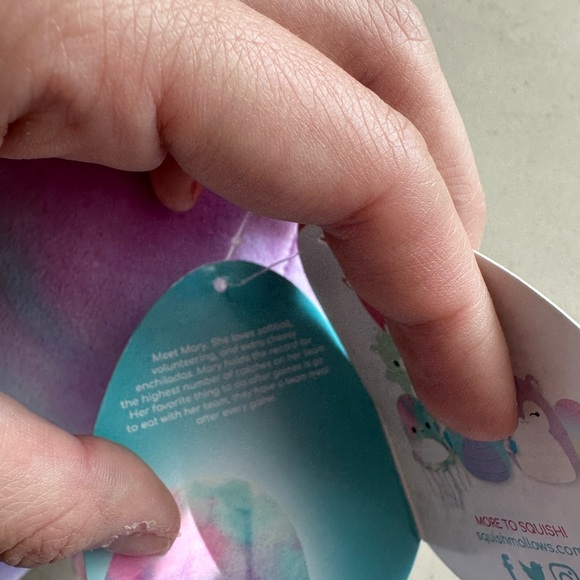 NWT Squishmallow Mary the Octopus Multicolor 8in - Picture 7 of 8